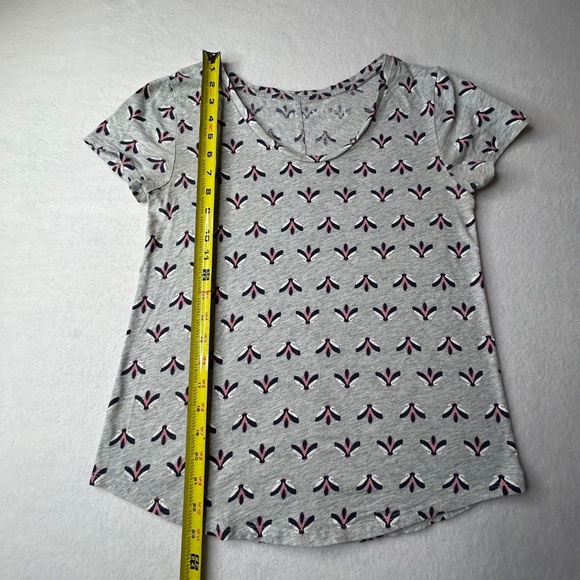 Loft Women's Top Shirt Vintage Soft XXS Gray - Picture 5 of 10